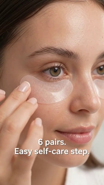 Luvenest under-eye patches self-care routine