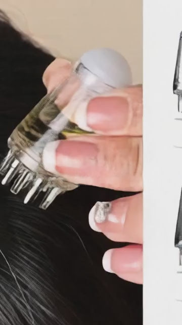 Luvenest Scalp Oil Applicator – Precision Serum & Hair Oil Comb